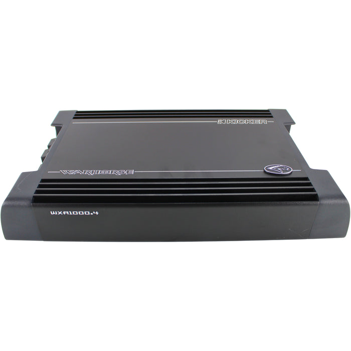 Kicker WARHORSE WXA Series 2000W Dynamic Power 4-Ch Full Range Class-D Amplifier