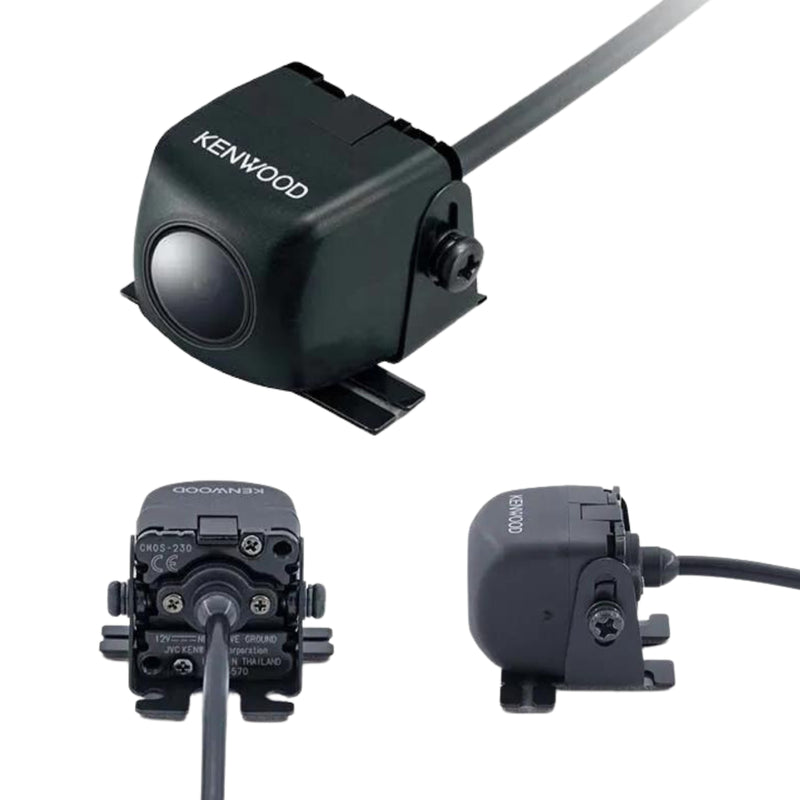 Kenwood DDX5707S DVD receiver & Kenwood CMOS-230 Backup Camera - Surface Mount