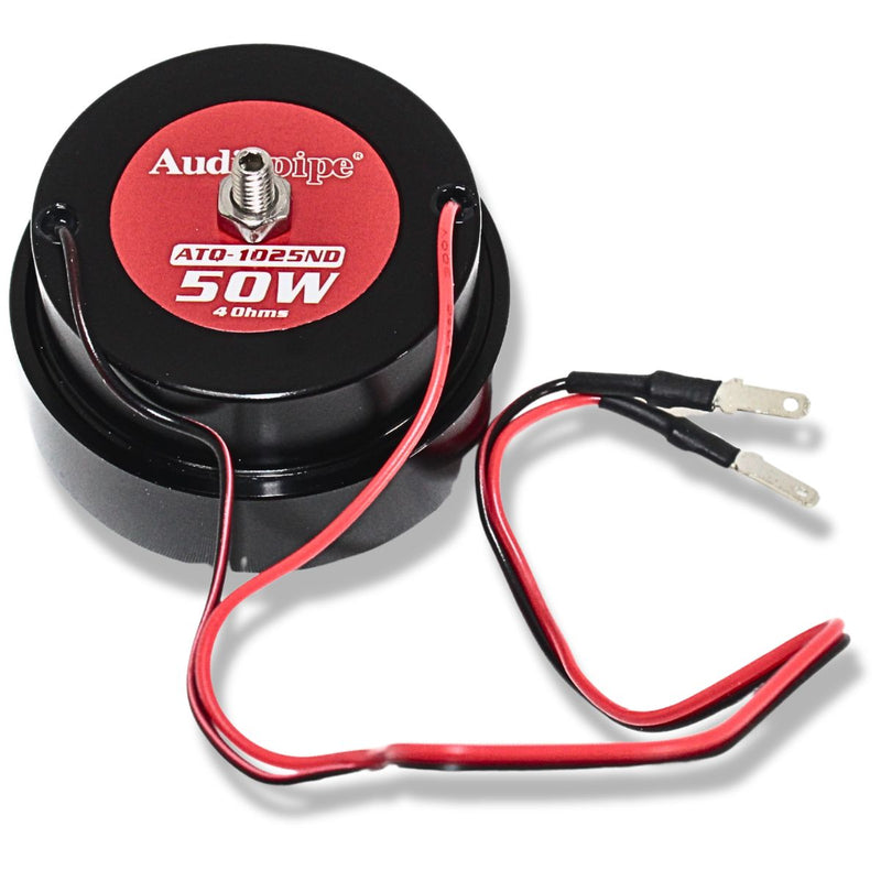 Audiopipe 25 Watt RMS 4 Ohm High Sensitivity Compression Neo Tweeters ATQ-1025ND