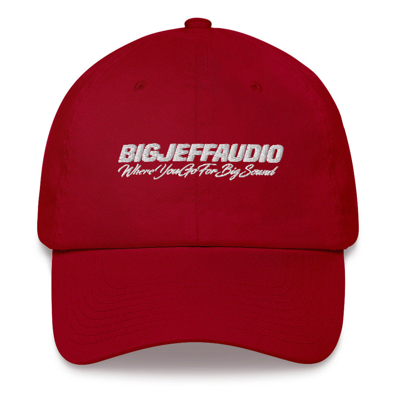 Official Big Jeff Audio "Where You Go For Big Sound" Dad Hats