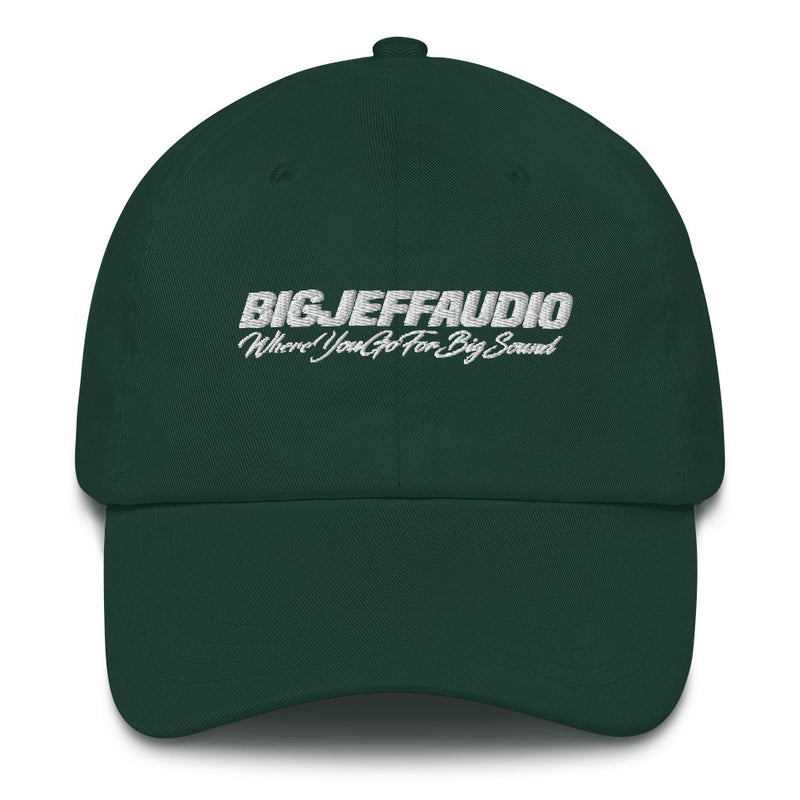 Official Big Jeff Audio "Where You Go For Big Sound" Dad Hats