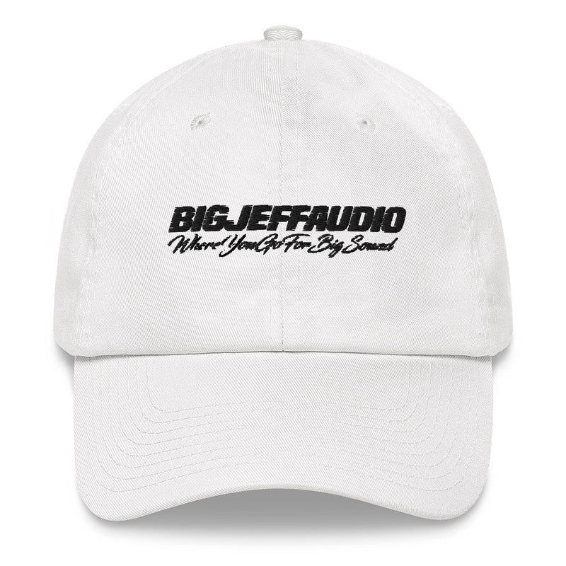 Official Big Jeff Audio "Where You Go For Big Sound" Dad Hats