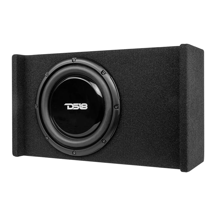 DS18 10" 600 Watt Down Firing Shallow Subwoofer Enclosure Box 4 Ohm EN-DF10