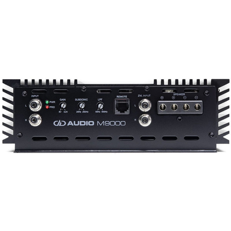 DD Audio 9000 Watts RMS Monoblock Amplifier 1 Ohm Stable Bass Amp M9000
