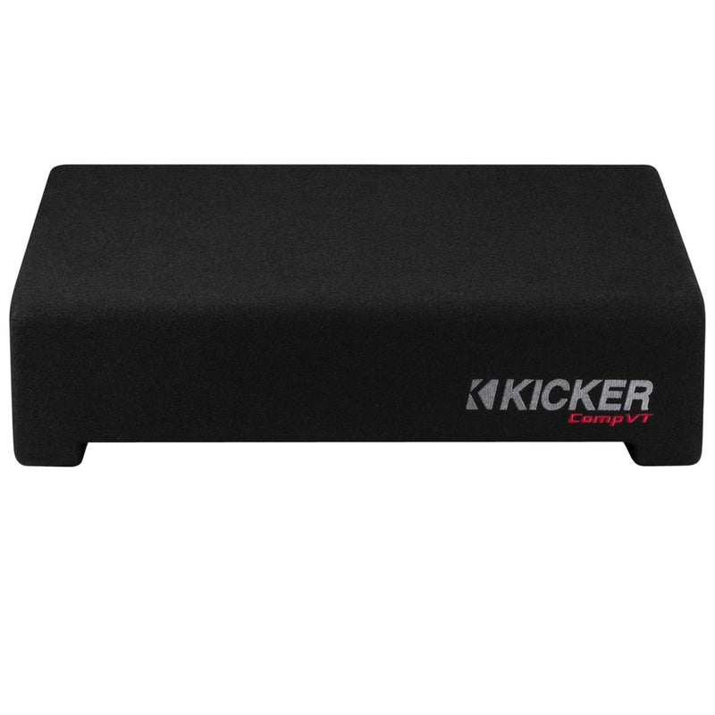 12" CompVT Down-Firing Subwoofer Enclosure, 2-Ohm, 900W Peak Kicker 52CVTDF122