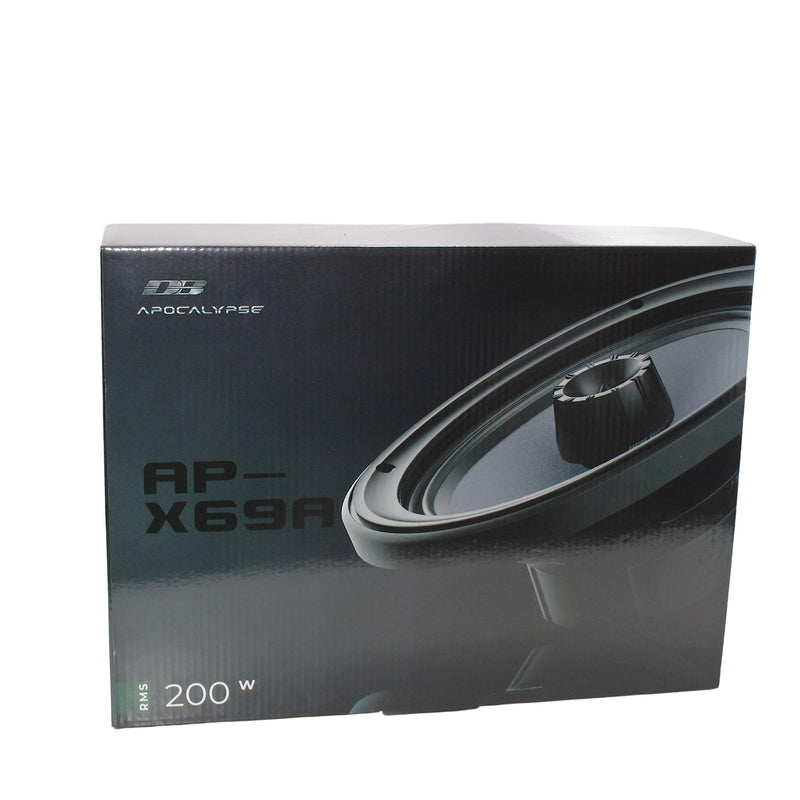 Deaf Bonce 6X9" Coaxial 200W RMS 4-Ohm Apocalypse Speakers W/ Grills / AP-X69A