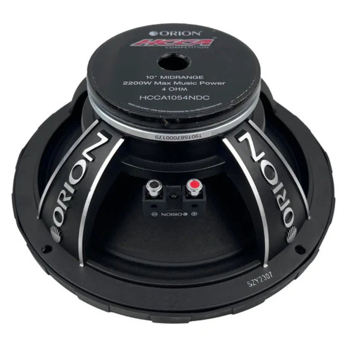 10" Neo 4-Ohm 550 Watt RMS High Efficiency Midrange Car Audio Loudspeaker Orion