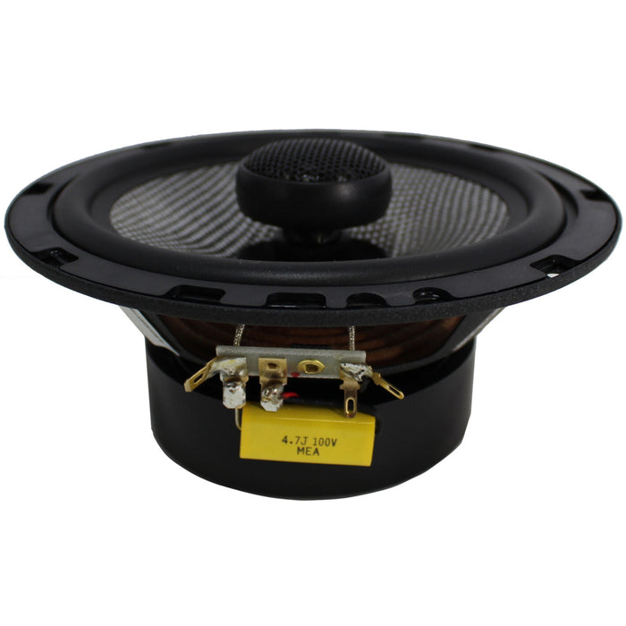 American Bass Pair of Coaxial Speakers 6.5" w/Neo Swivel Tweeter 320W 4ohm SQ6.5