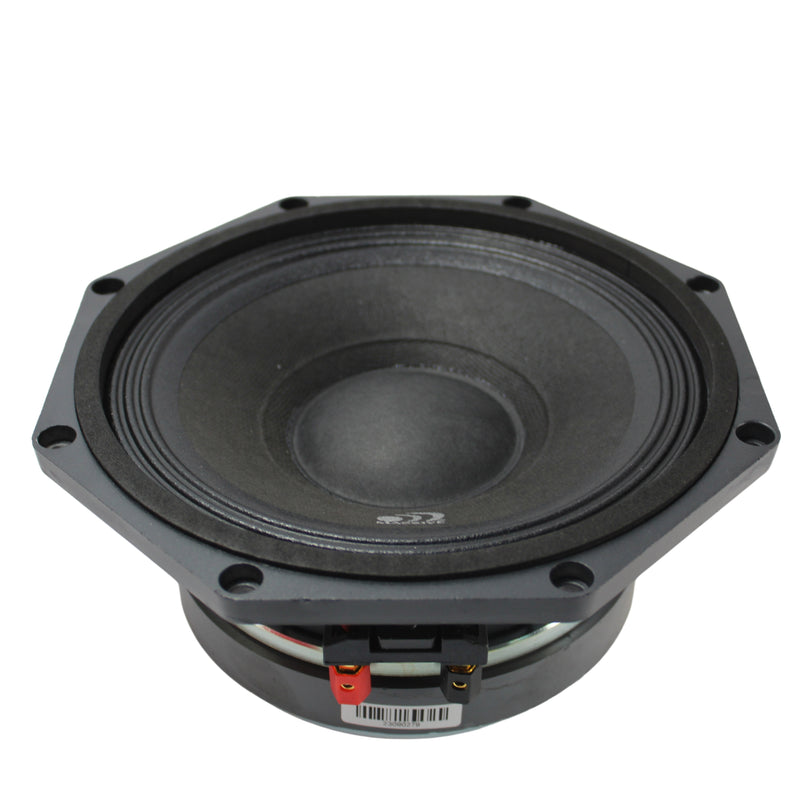Massive Audio - 8" 200 Watt RMS 8 Ohm Mid-Range Speaker MA-MC8II-V2