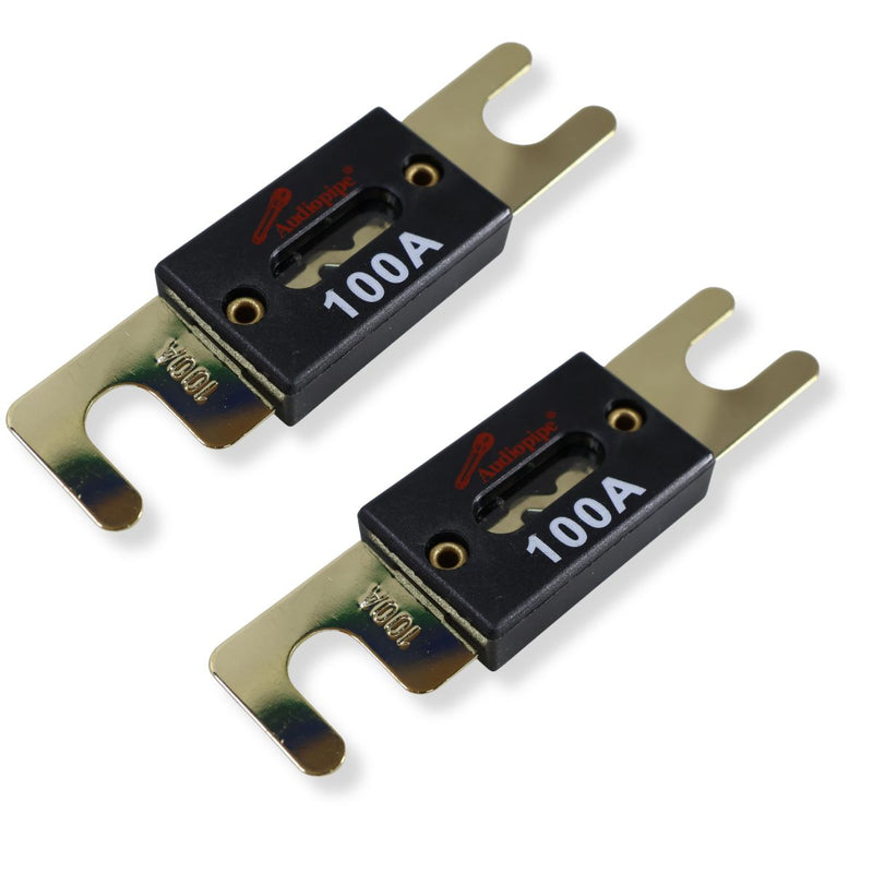 Audiopipe Gold-Plated 100 Amp ANL Fuse 32V for Car Audio 1, 2, 5 or 10 Pack