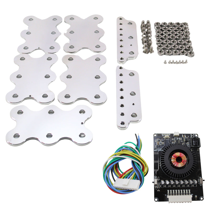 Triple Bank / 18 Yinlong LTO Cell Lug Style Bus Bars w/ BMS 5S-8S 10A Balancer