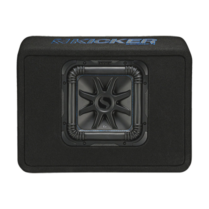 Kicker 10" 2 Ohm 1200W Peak L7S Subwoofer Solo-Baric Port Box Car Audio 44L7S102