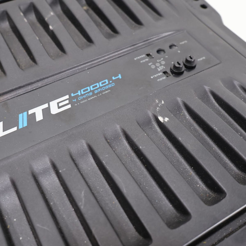 Banda ELITE Line Full Range 4000 W 2-Ohm 4-Ch Brazilian Amplifier REFURBISHED