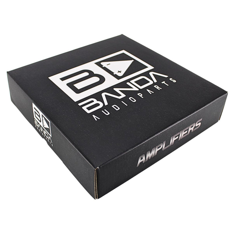 Banda 1600 Watt 4-Ohm Full Range Monoblock ICE X Line Brazilian Amplifier