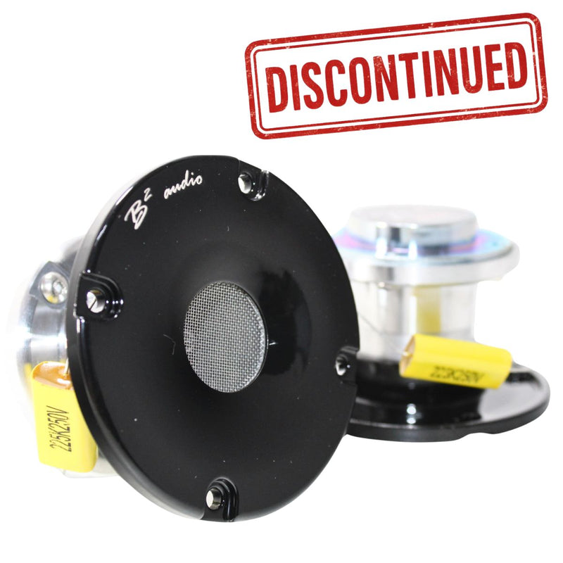 B2 Audio Shallow Compression Drivers RAGECDR-44 20W RMS 4 Ohm w/Horns Pair