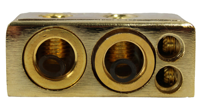 Pro Series 24K Gold-Plated Positive Battery Terminal 1/0 or 4 AWG to 8 AWG RBT