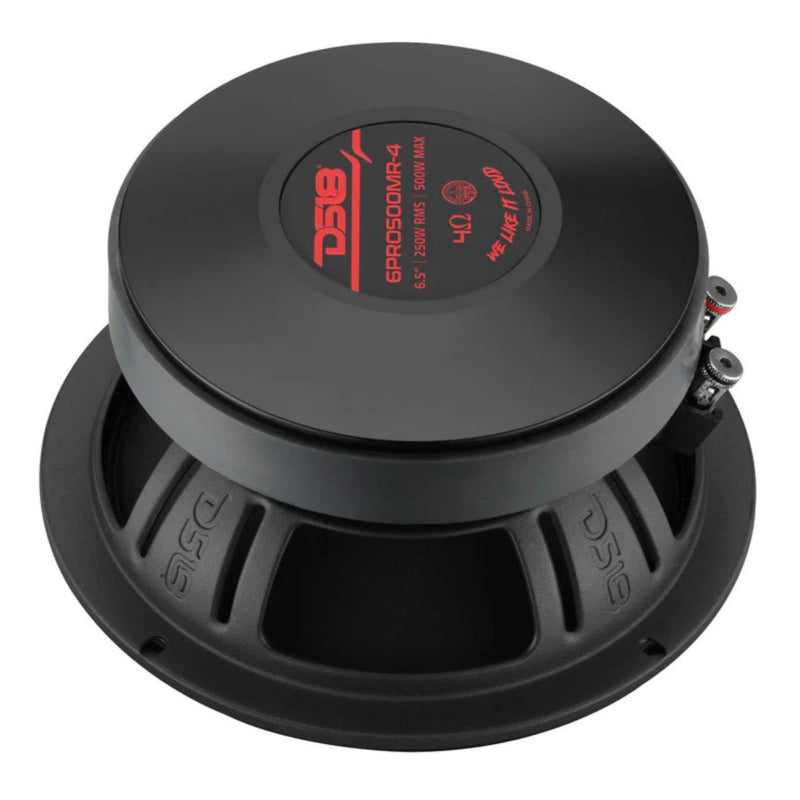 DS18 6.5 250 Watts RMS 4-Ohm High-Sensitivity Pro Loudspeaker w/ Ferrite Magnet