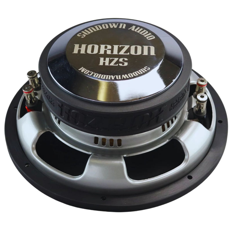 Sundown Horizon 10" 600 Watt RMS Dual 4 Ohm Shallow Mount Subwoofer HZS-10