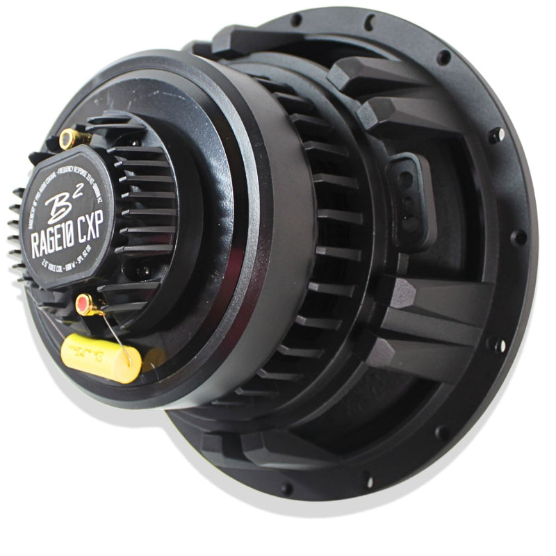 B2 Audio RAGE CXP 10" 4-Ohm 300 Watt RMS Hybrid Coaxial Speaker Pair