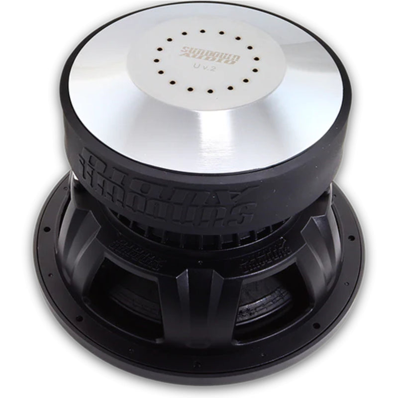 Sundown Audio Combo Pair of U-Series V.2 12" DVC Subs w/Marts Digital Amp 3500w