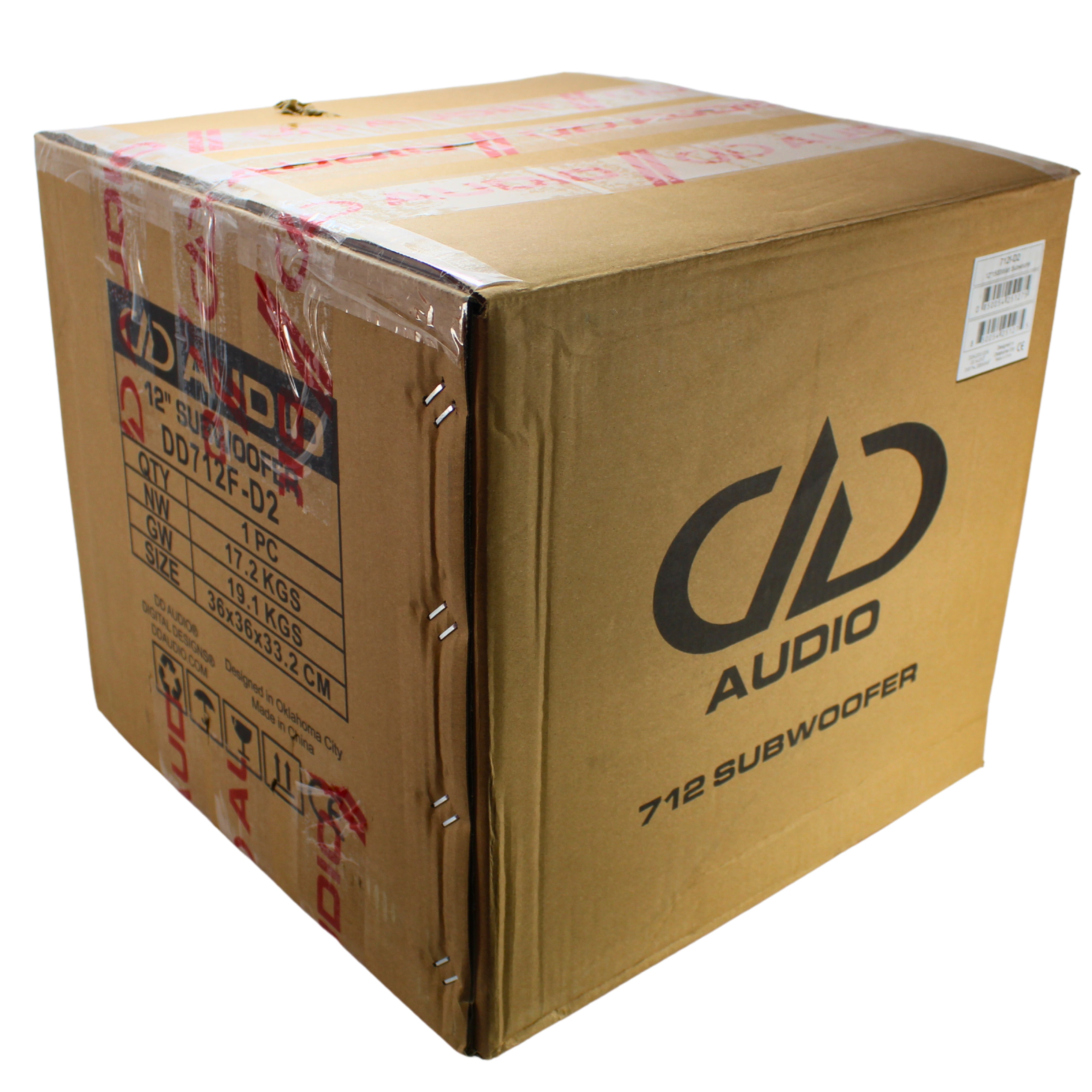 DD Audio 12 Inch Dual 2 Ohm 1500 Watt RMS Power Tuned Subwoofer