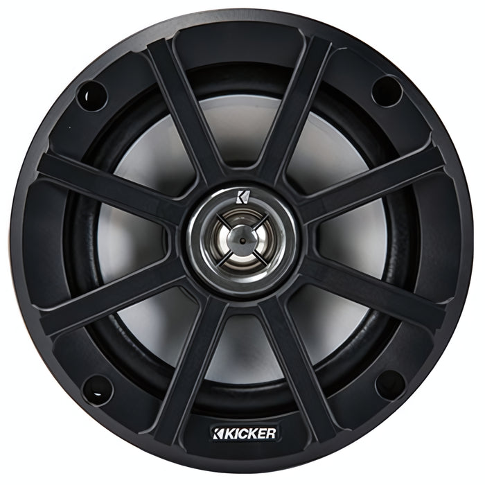 KICKER Pair of PS 6.5" 120W 4-Ohm Coaxial Motorcycle Speakers 51PSC654