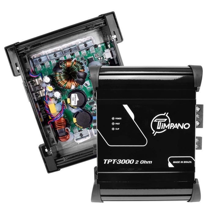 Timpano 3000W 2-Ohm Full Range Class-D Monoblock Amplifier / TPT-3000-2 Ohm