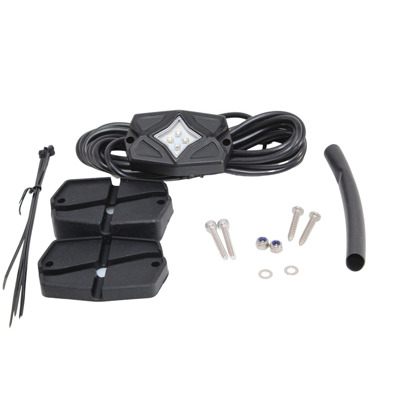 8 Piece IP68 Waterproof RGBW LED ATV Offroad Motorsports Light Kit NL-8930UC