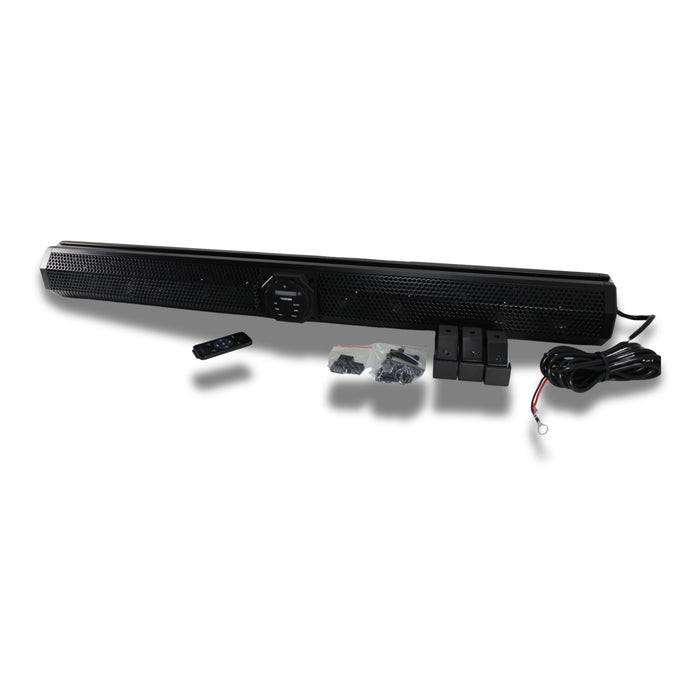 DS18 37" 1200 Watts Amplified Marine Sound Bar System With Bluetooth OPEN BOX