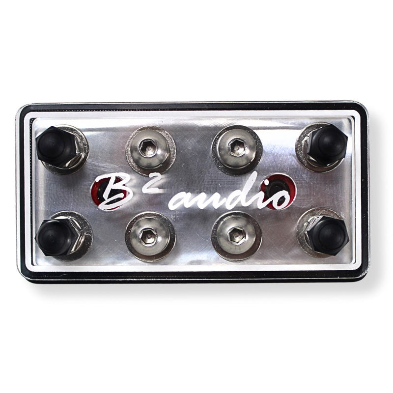 B2 Audio 8 Spot Power / Ground 9/32" Terminal Lug Distribution Block