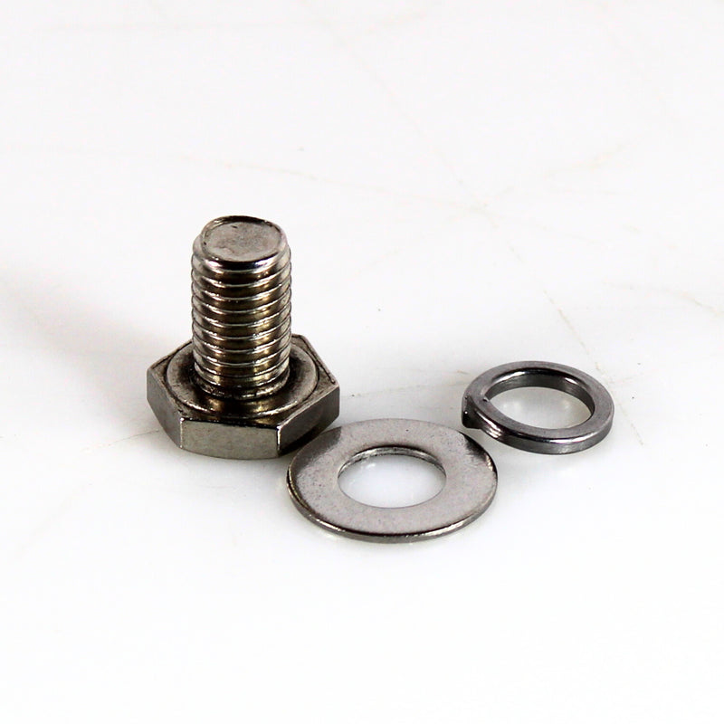 Pair of Big Jeff Audio 4 Spot Lug-Style Aluminum Bolt-Down Battery Terminals
