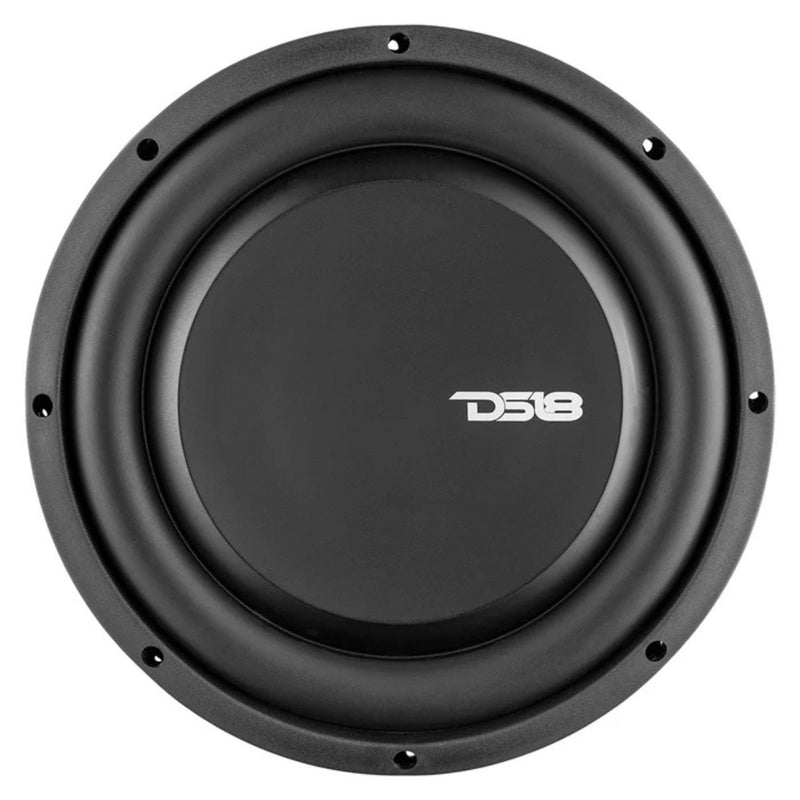 DS18 10" 500 W RMS Dual 4-Ohm Water Resistant Marine Audio Subwoofer PSW10.4D