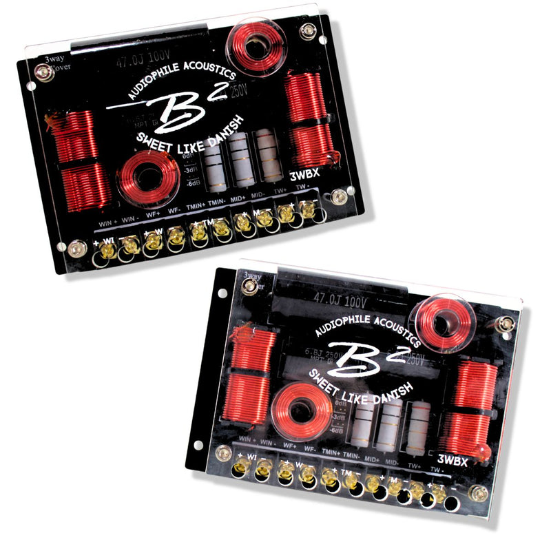 B2 Audio Reference Series 3-Way Crossover Pair B2-REF3WBX