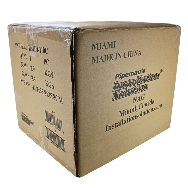 Single 10” Sealed Carpeted Subwoofer Box Made w/ Heavy-Duty MDF Construction