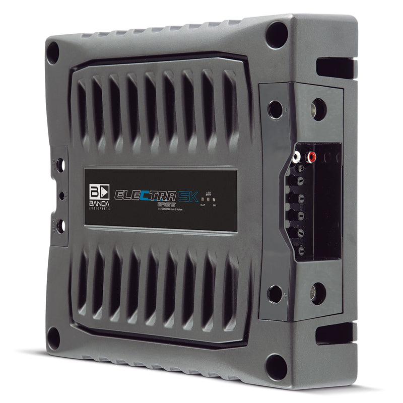 Banda 5000 Watt 1-Ohm Monoblock ELECTRA Line Aluminum Brazilian Bass Amplifier