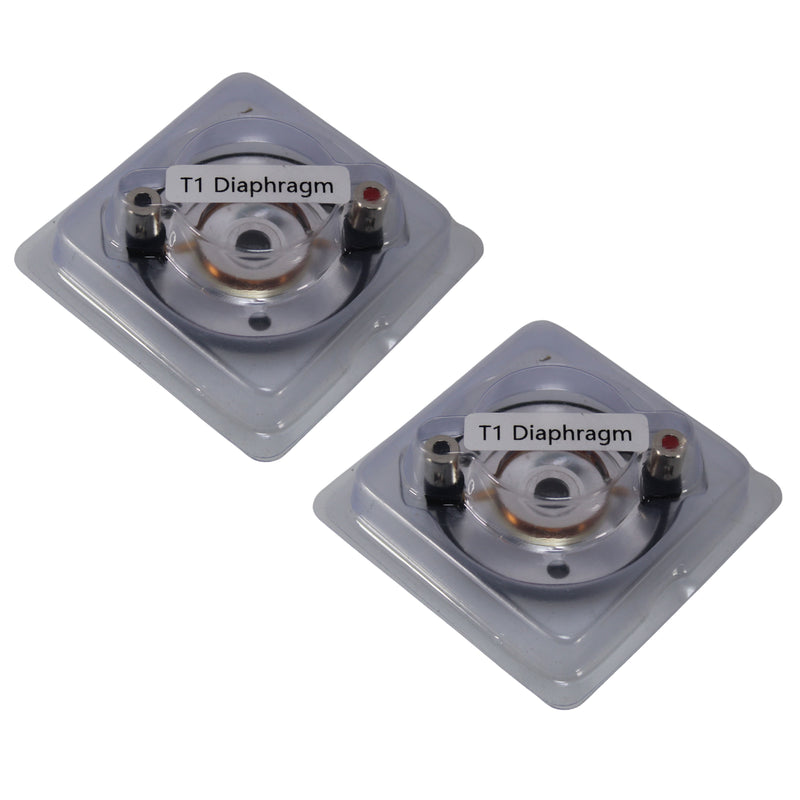 Pair of Titanium Tweeter Diaphragm Replacements for B2 RAGE T1 Neo 1"VC Tweeters