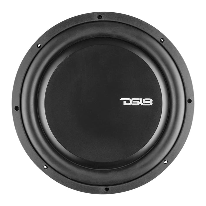 12" Shallow-Mount Water-Resistant 600 Watt RMS Dual 2-Ohm Subwoofer DS18 PSW