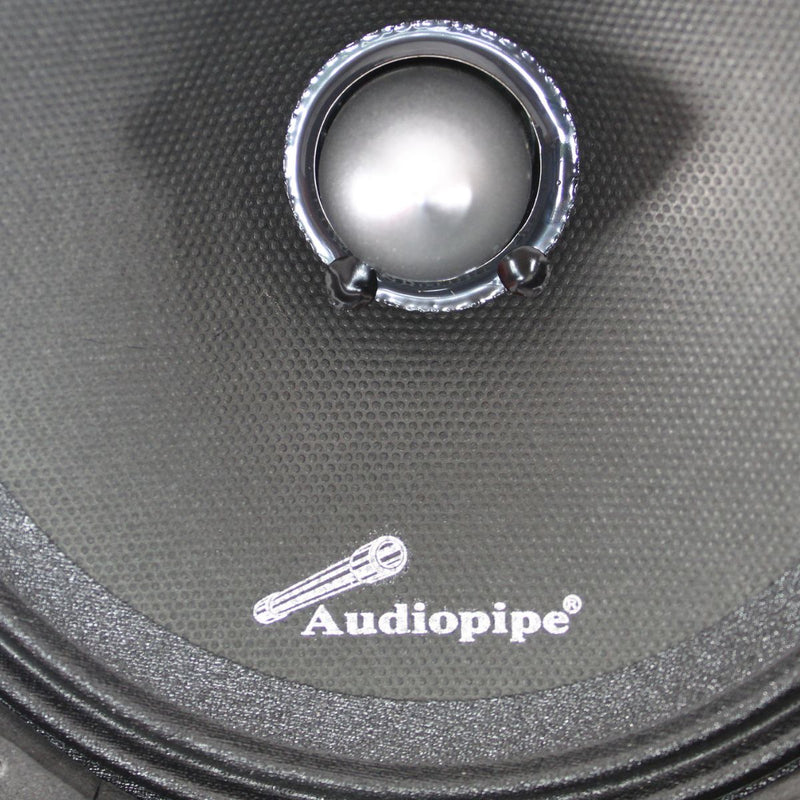 6.5" 50 Watt 4-Ohm Car Audio Midrange Loudspeaker W Bullet Resonator APMB-616PM