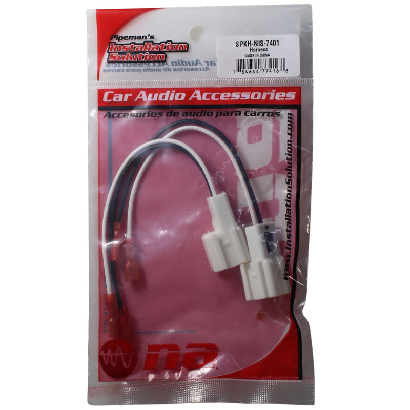 Pipeman SPKH-NIS-7401 Speaker Harness Plug & Play Pair 2 Pin For Nissan