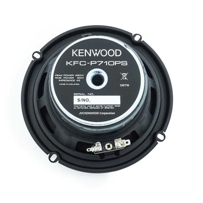 Kenwood 80 Watts RMS Performance Series 6.5" Component Speaker System KFC-P710PS