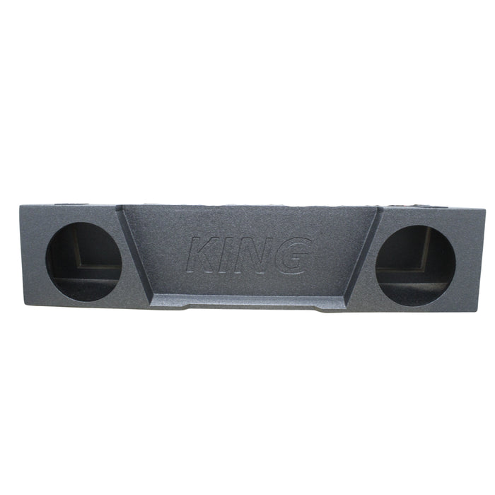 King Boxes 10" Dual Sprayed Sealed Box 14-19 Silverado/Sierra ExtCab AK-GMC37-10