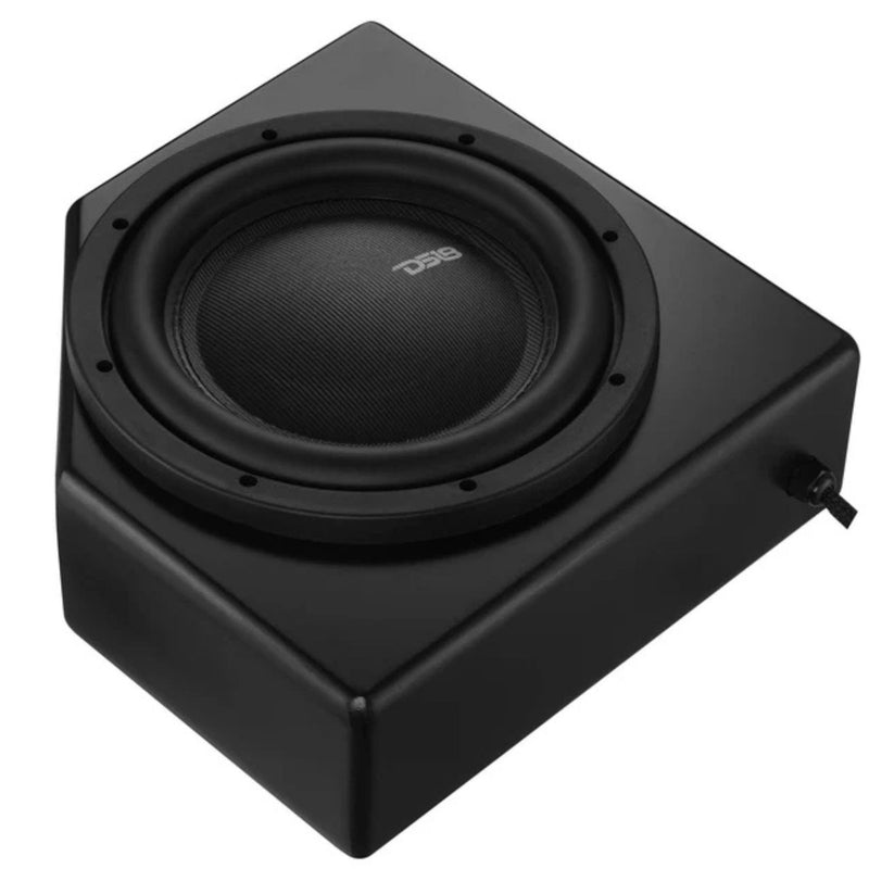 10" 600W RMS Under-Seat Sub Enclosure Can-Am Maverick X3 4-Door Rear Driver Side