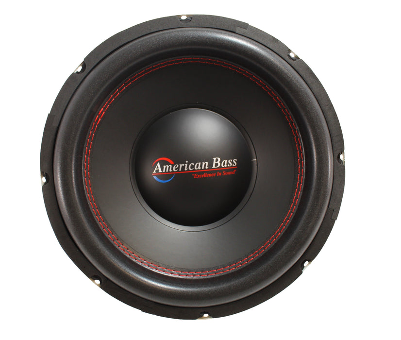 American Bass 12" 1600 Watts 3" Dual 4 Ohm Voice Coil Subwoofer Titan 1244