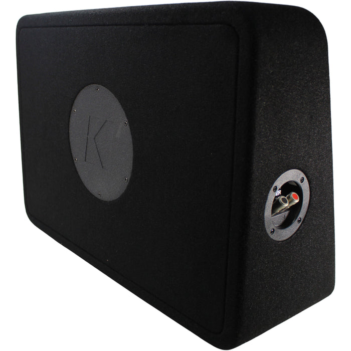 Kicker CompC 10" 250W RMS 4-Ohm Compact Loaded Subwoofer Enclosure / 50TCWC104