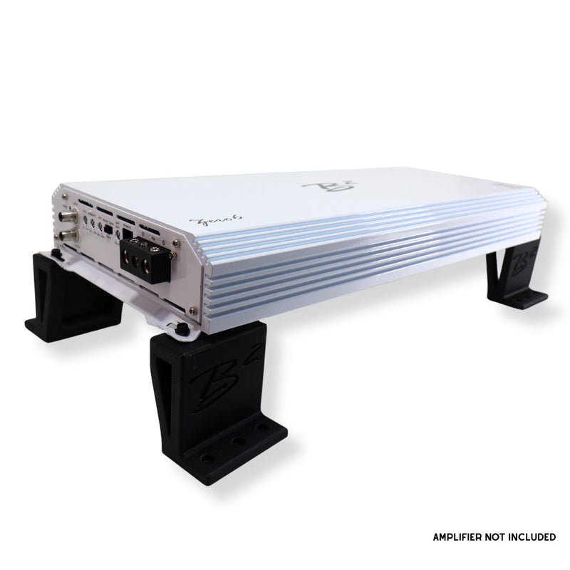 B2 Audio Carbon Fiber ASA 3D-Printed Floating Amplifier Mount Racks
