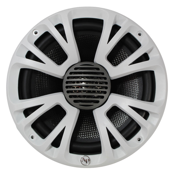 Audiopipe Marine Grade 8" Coaxial 2-Way Speakers with LED lights 500W Max 4 ohm