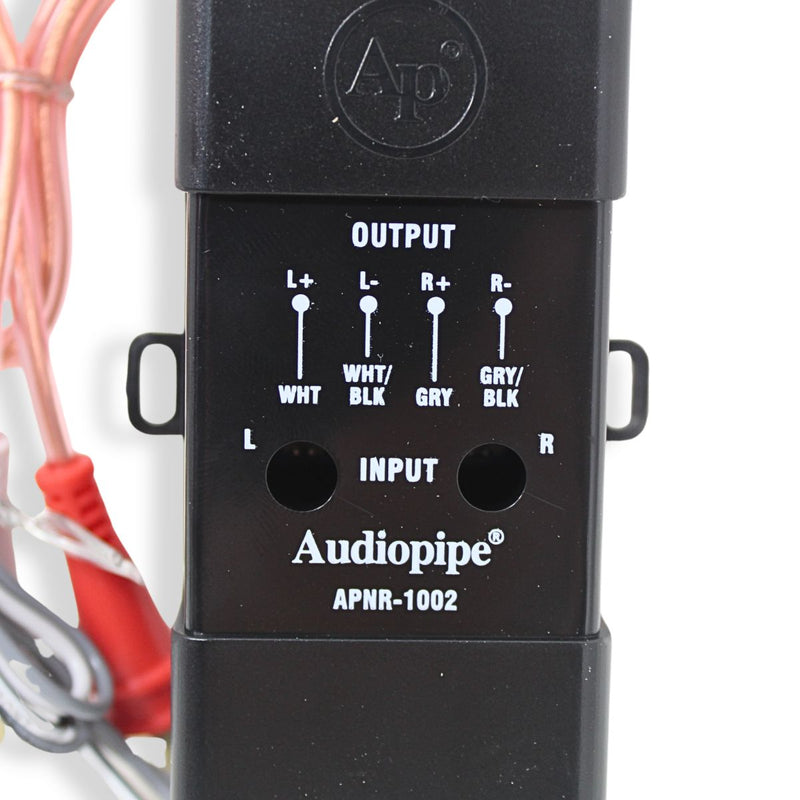 Audiopipe Hi/Low RCA Converter with Noise Isolation APNR-1002