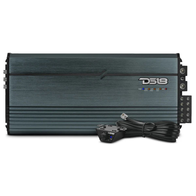 DS18 250W x 4 + 1200W RMS Sub FRP-2.5K5 Full-Range Class D 5-Ch Amplifier