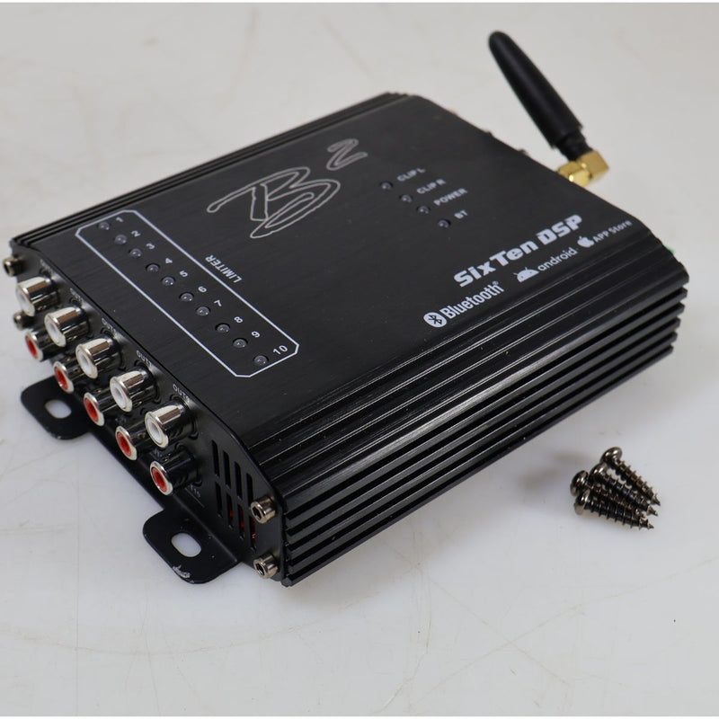 B2 Audio Black 4v 10 Ch DSP with BT iOS/Android App 96 KHz - 32 Bit OPEN BOX