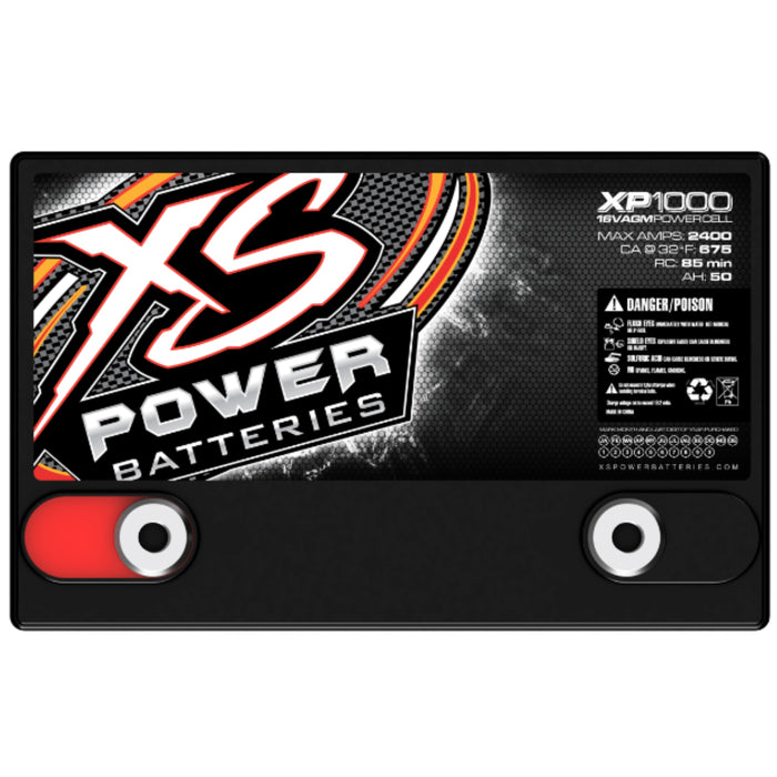 XS Power 16V 2400 Max Amps BCI Group 34 AGM Battery XP1000